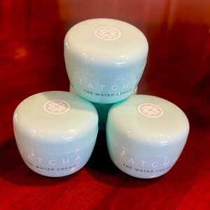 3x Tatcha the water cream 10mL each moisturizer lotion face skincare Sephora